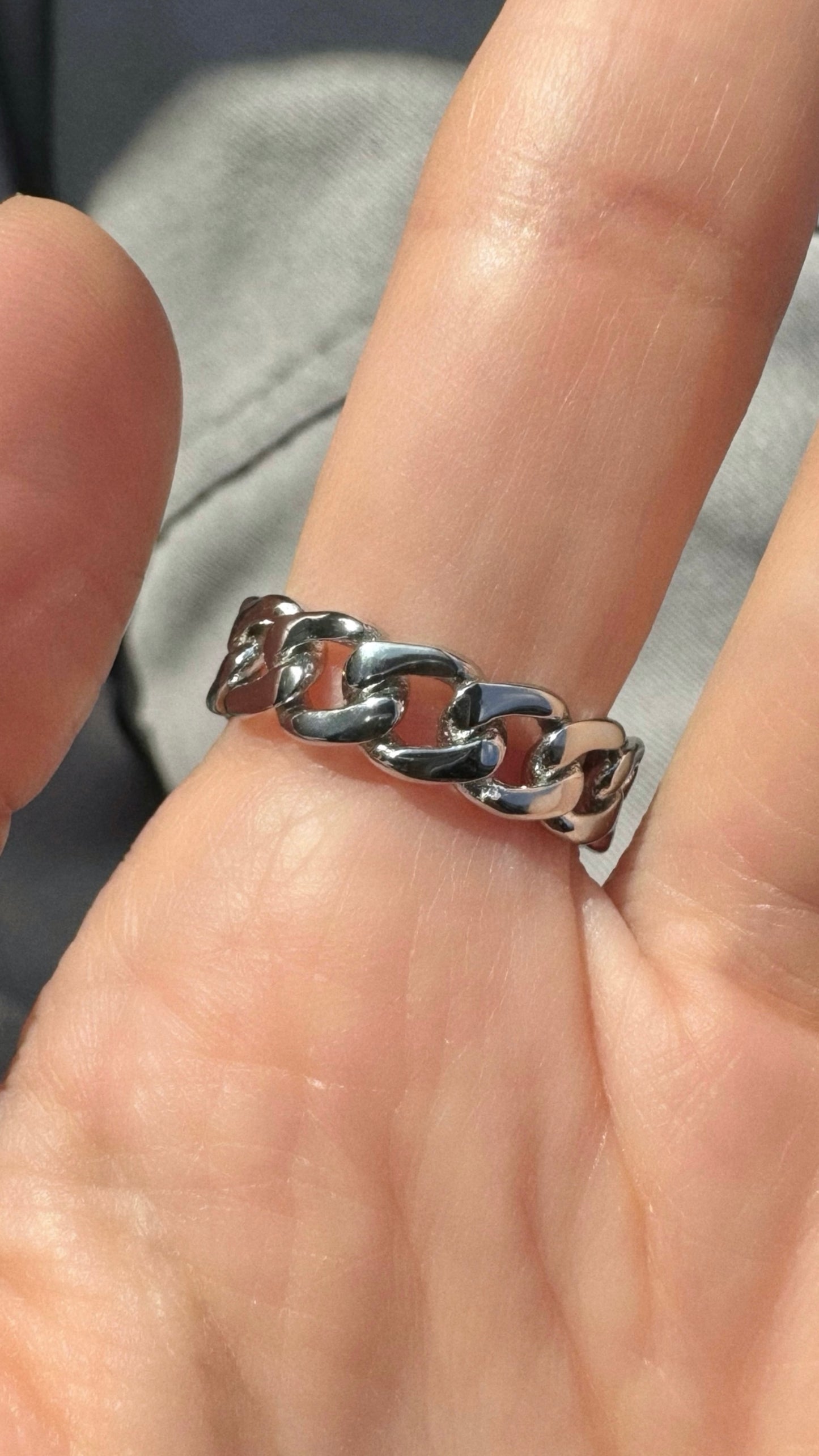 CUBAN CHAIN LINK RING