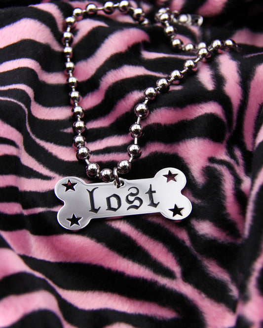 LOST BONE TAG NECKLACE