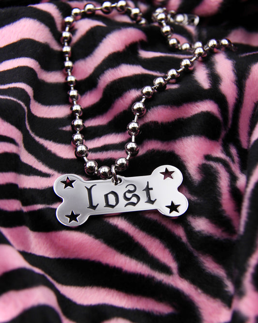 LOST BONE TAG NECKLACE