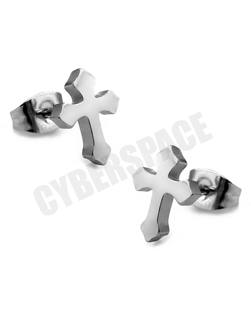 CROSS STUD EARRINGS
