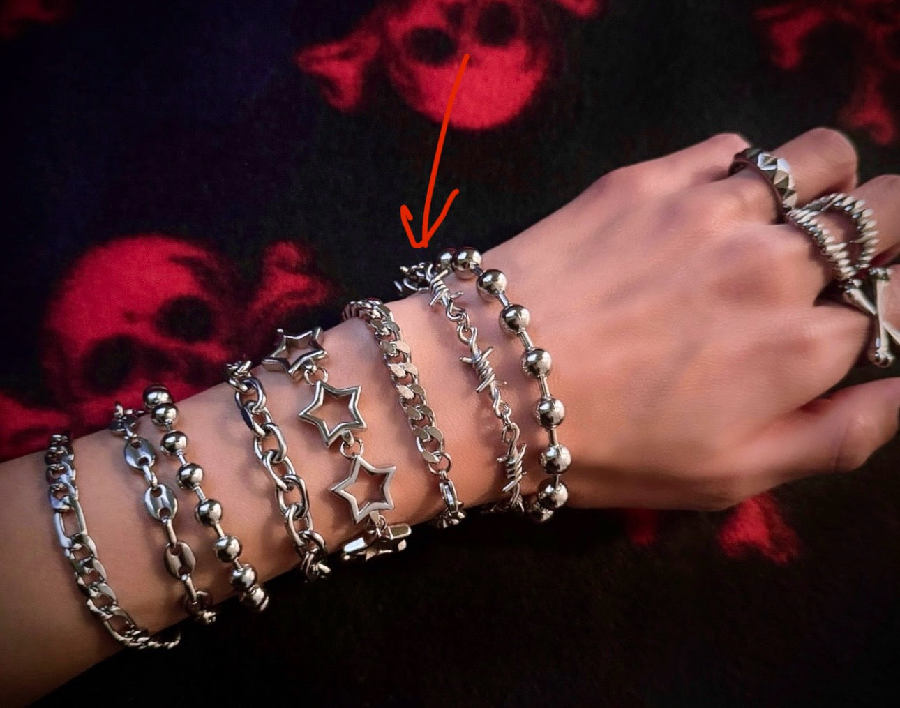 BARBED WIRE BRACELET