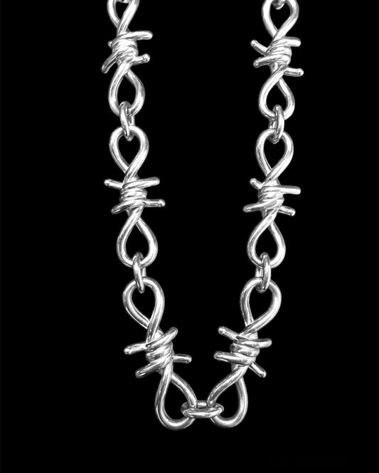 BARBED WIRE NECKLACE