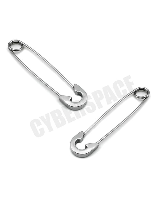 SAFETY PIN EARRINGS