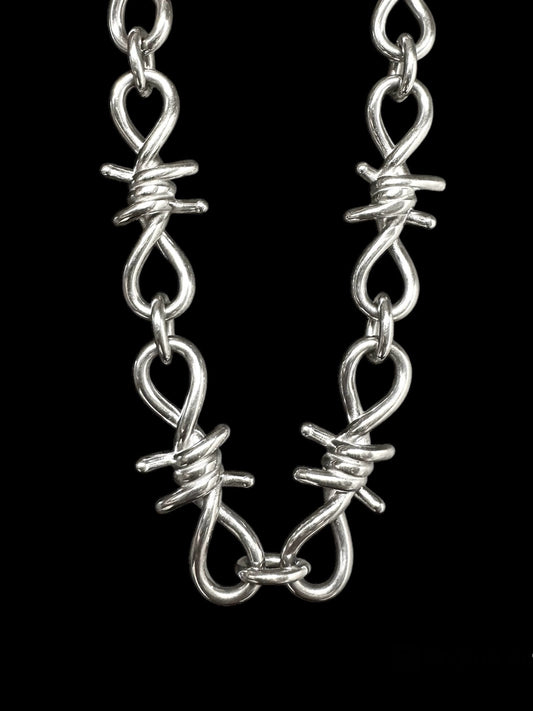 BARBED WIRE NECKLACE