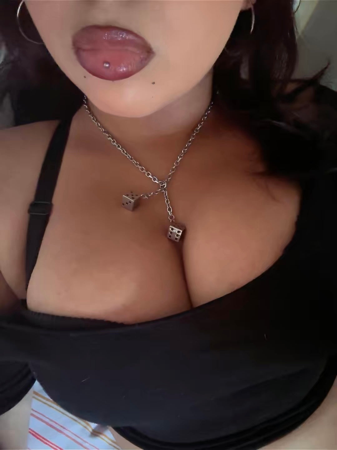 LUCKY STAR DICE NECKLACE