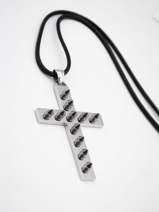 REBEL CROSS NECKLACE