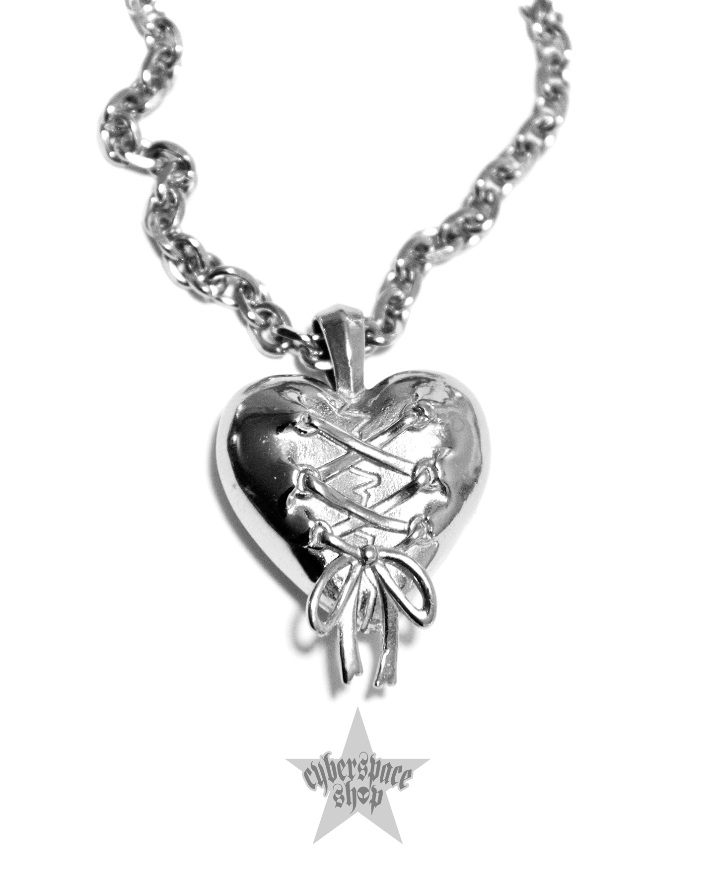 CORSET HEART NECKLACE