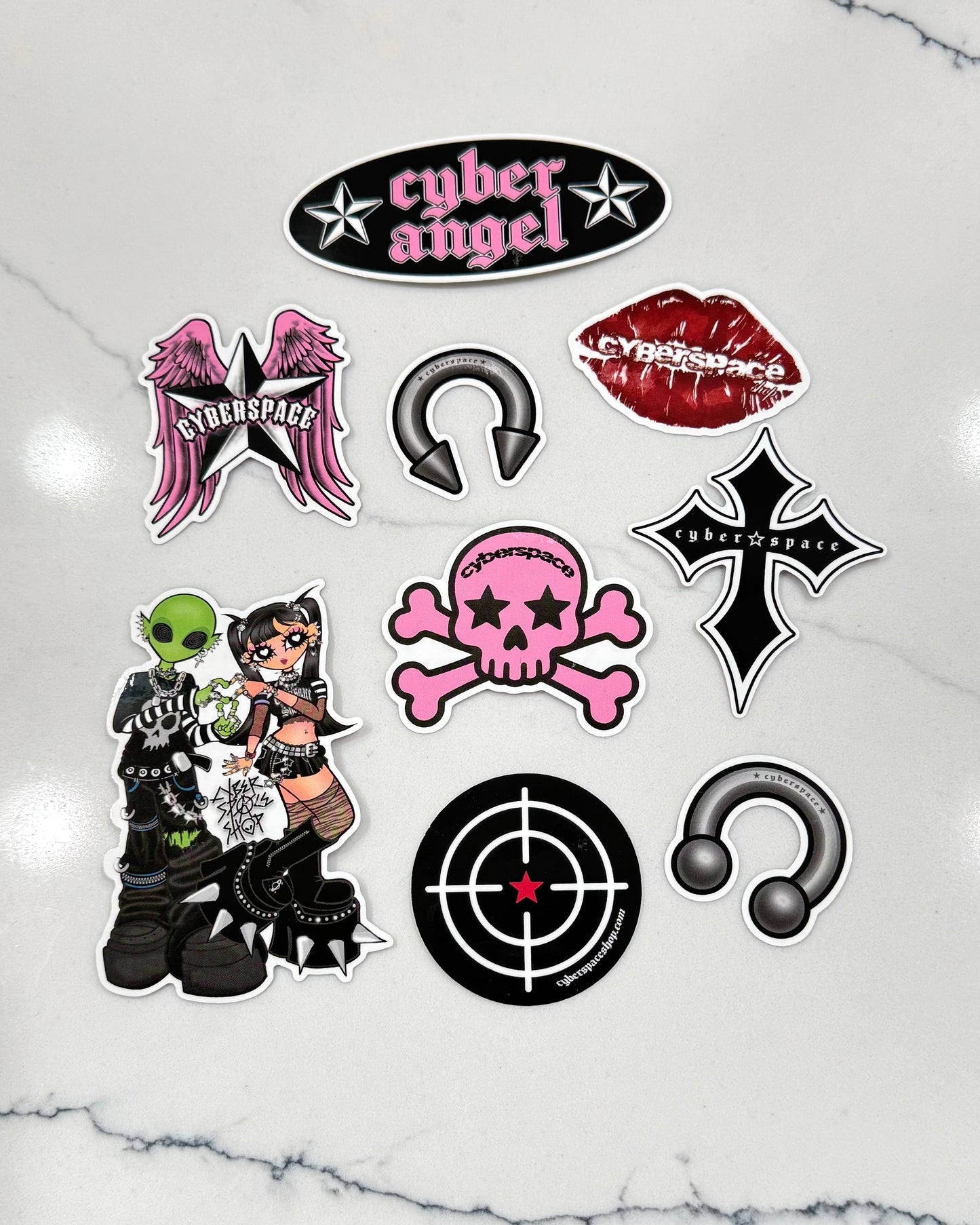 CYBER STICKER PACK