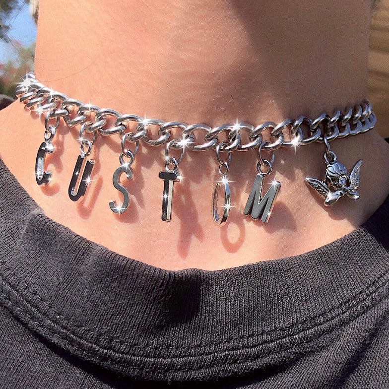 CUSTOM WORD NECKLACE