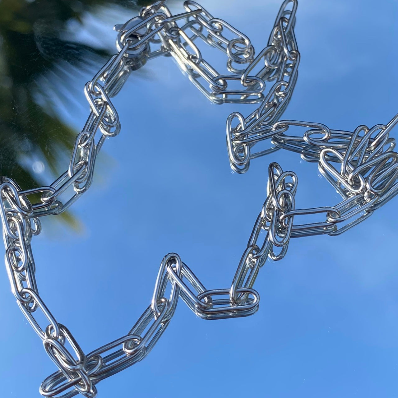 CLASSIC PAPER CLIP CHAIN NECKLACE