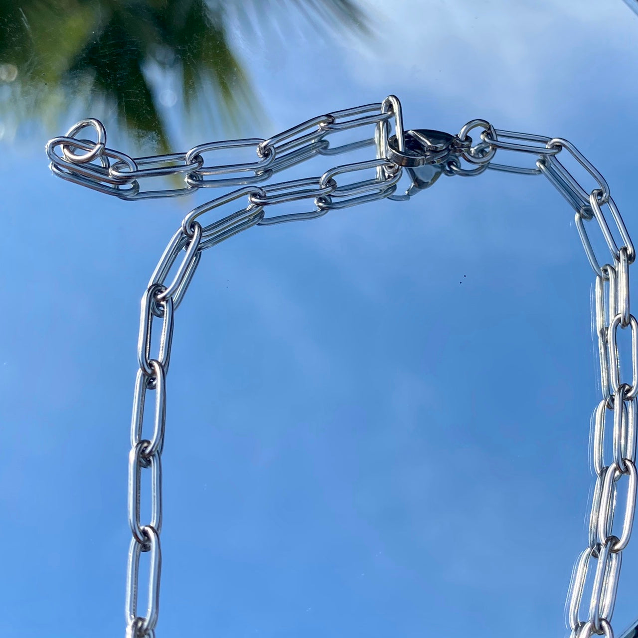 CLASSIC PAPER CLIP CHAIN NECKLACE