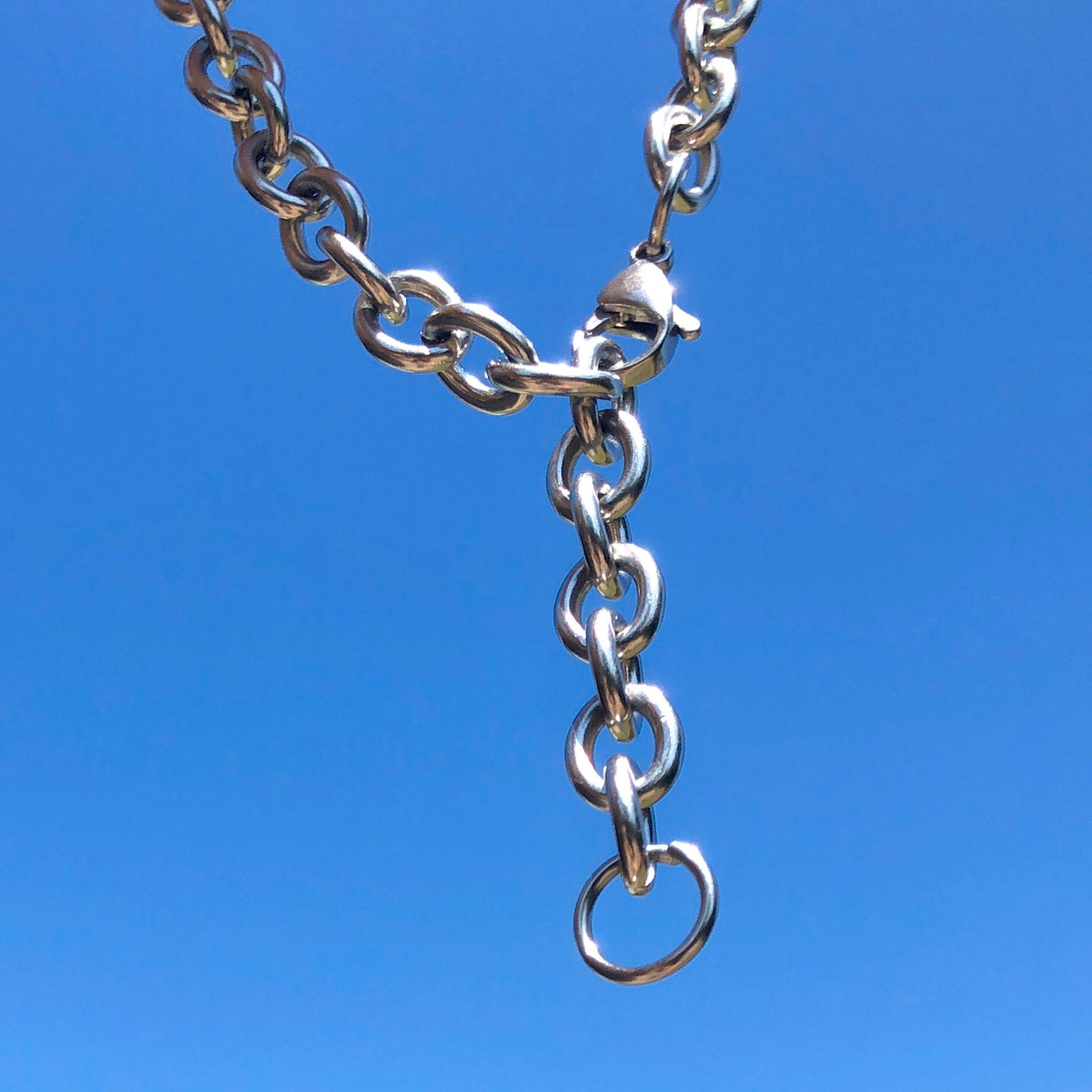 CHAIN LINK CHOKER NECKLACE
