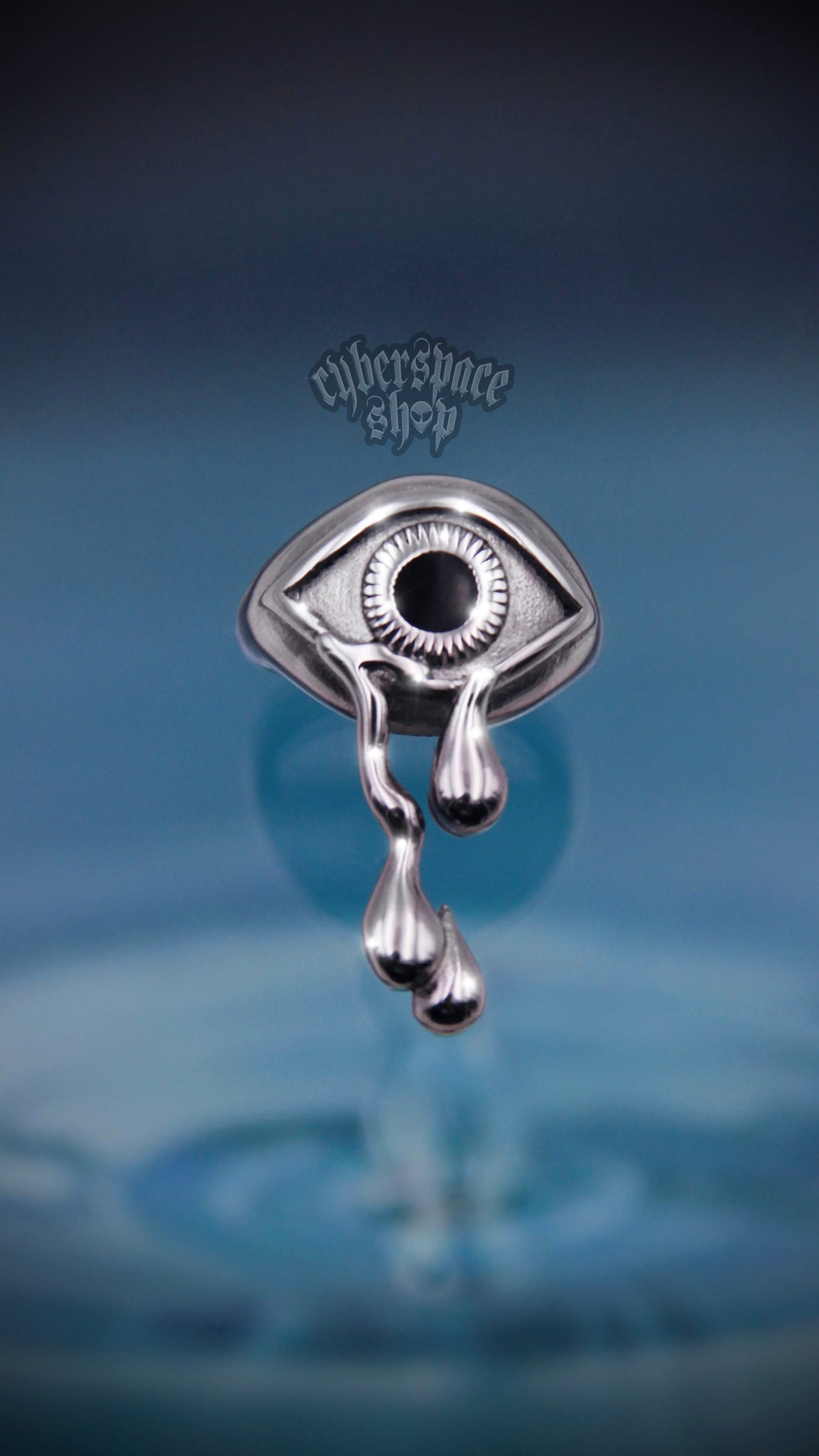 CRYING EYE RING