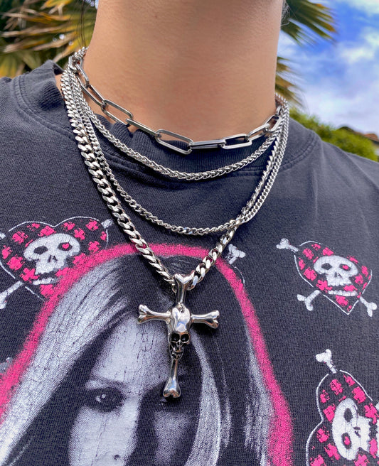 SUPER DAINTY CUBAN NECKLACE