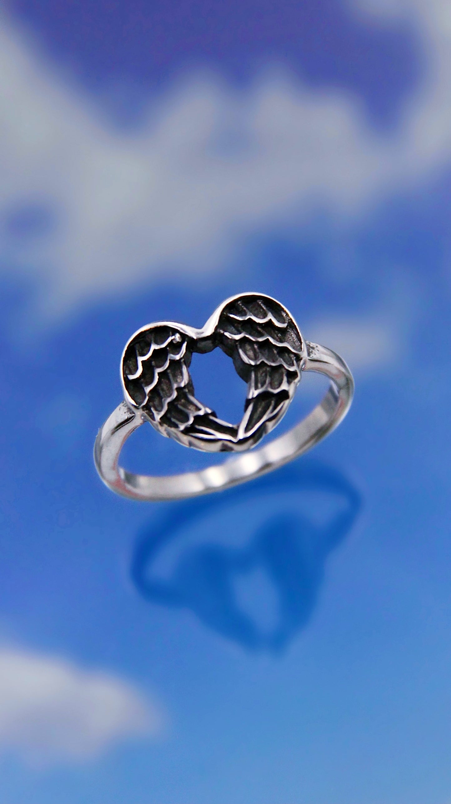 ANGELIC HEART RING