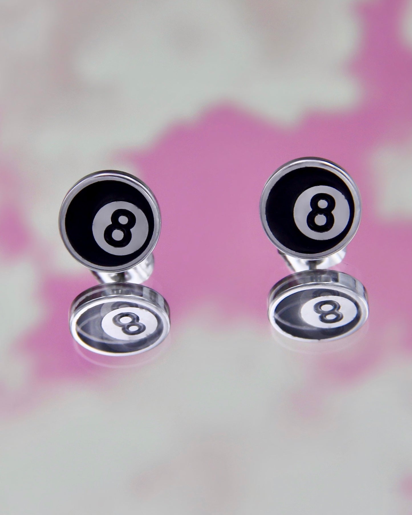 8 BALL STUD EARRINGS