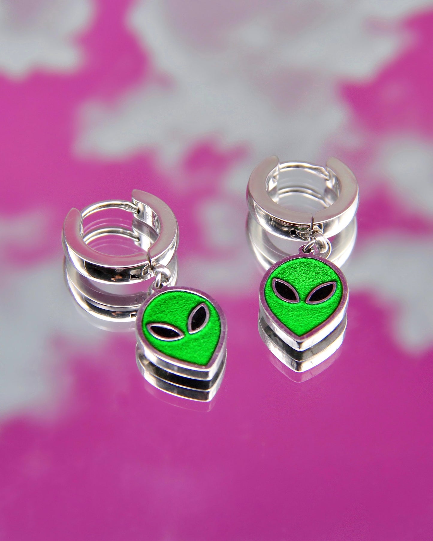 SPACE ALIEN EARRINGS