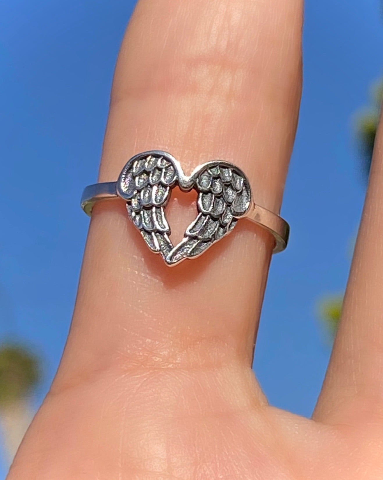 ANGELIC HEART RING