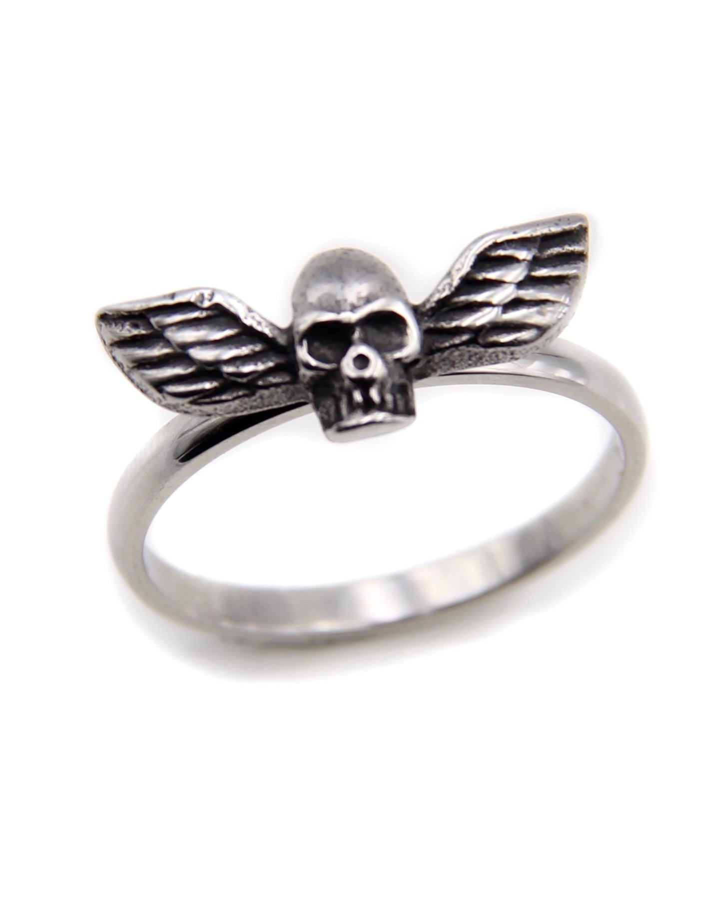 ANGELIC SKULL RING