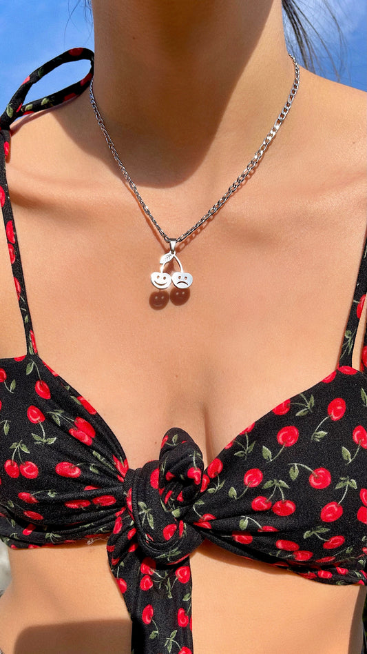 EMOTIONAL CHERRY NECKLACE