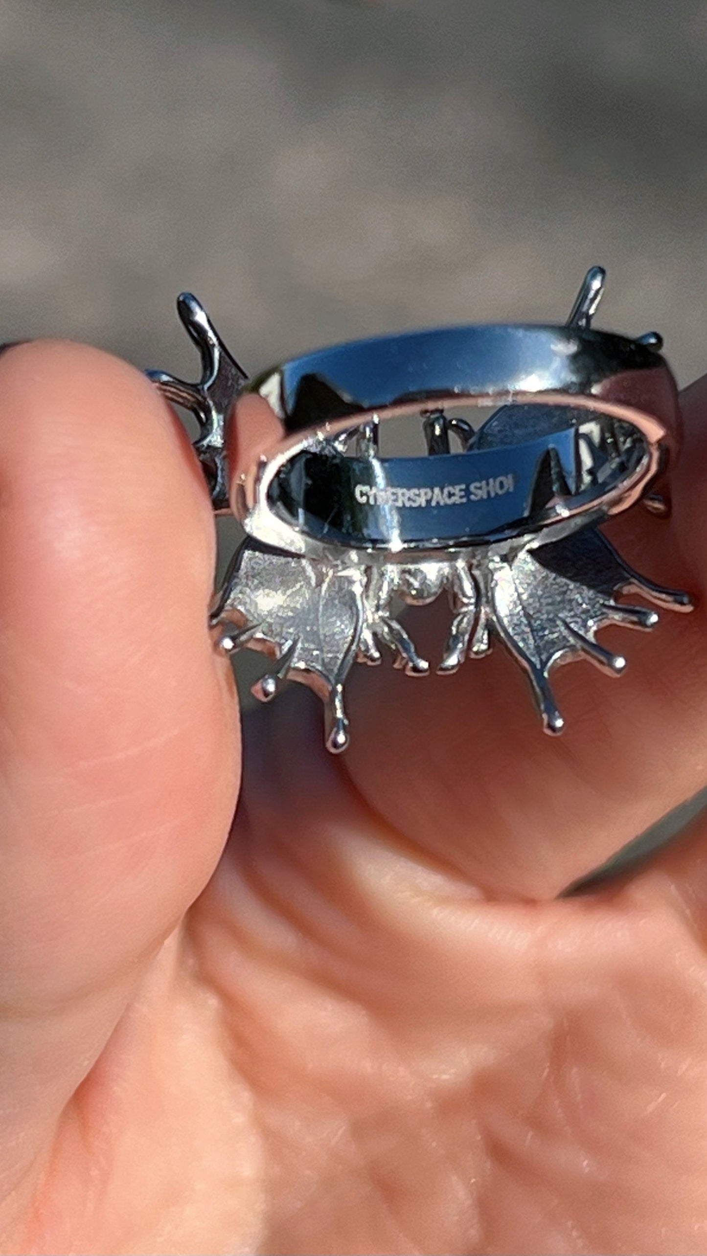 SPIDER BUTTERFLY RING