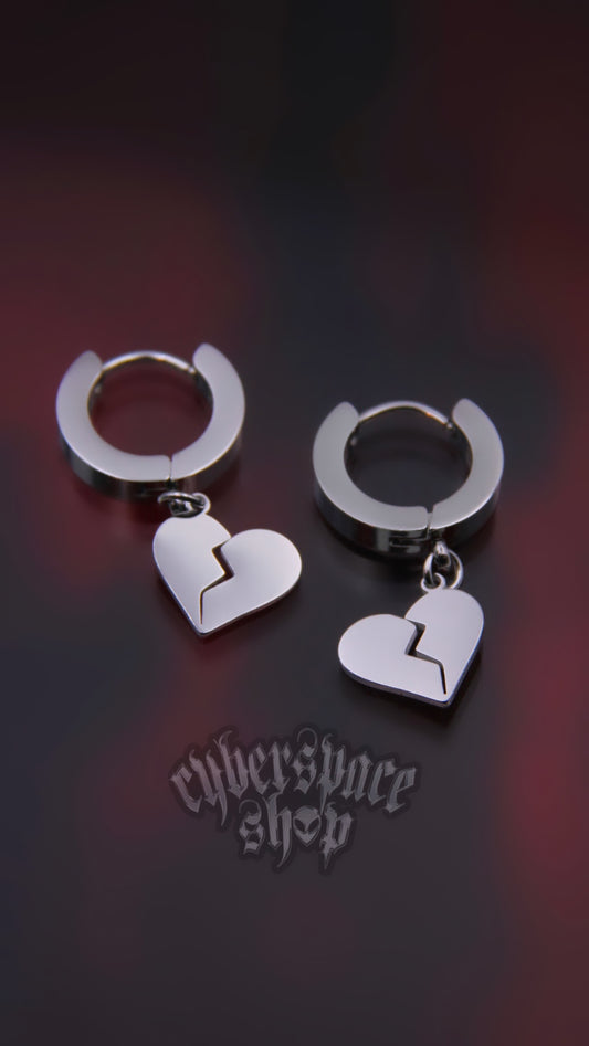 BROKEN HEART EARRINGS