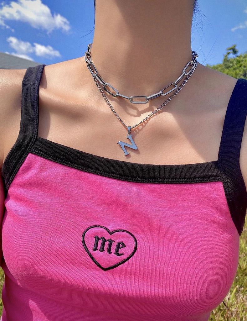 CHUNKY PAPER CLIP NECKLACE