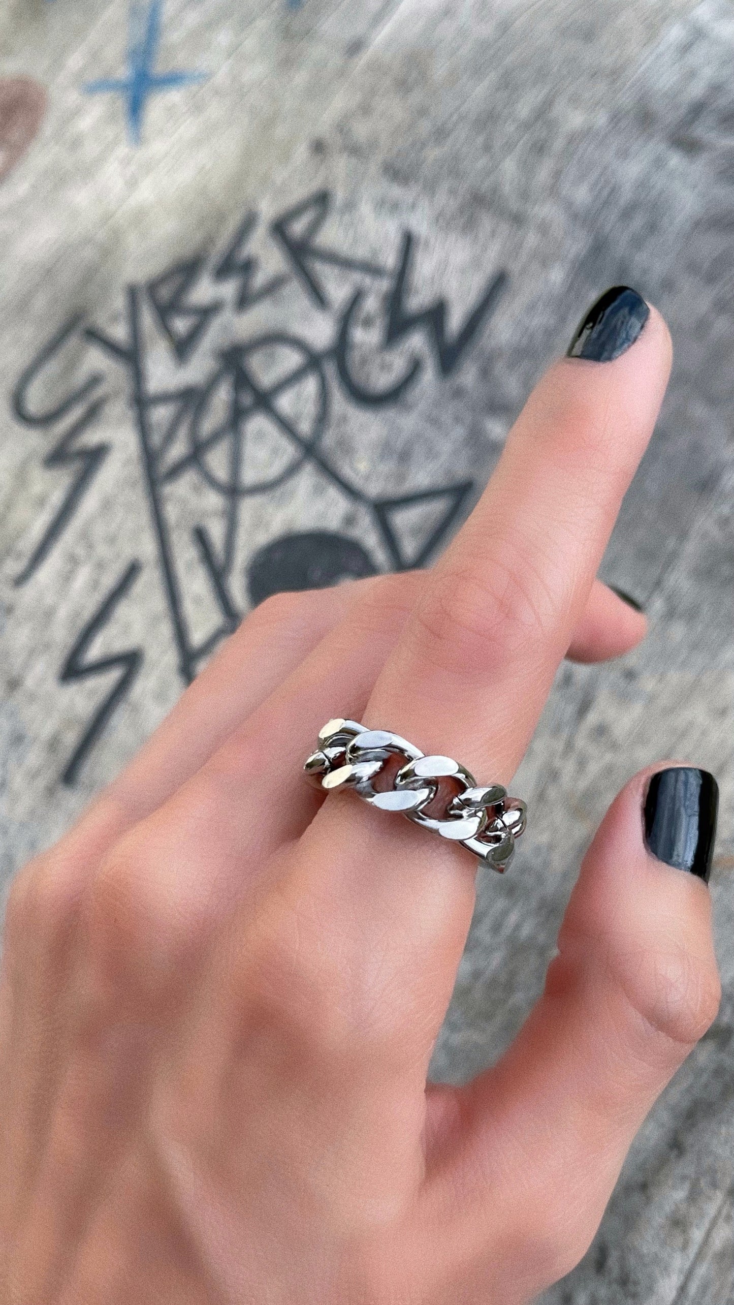 CUBAN LINK RING