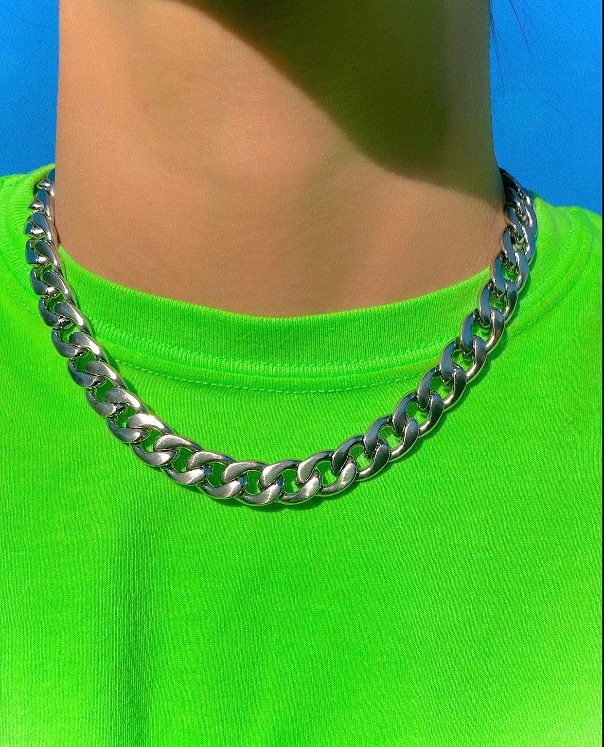 CHUNKY CURB NECKLACE