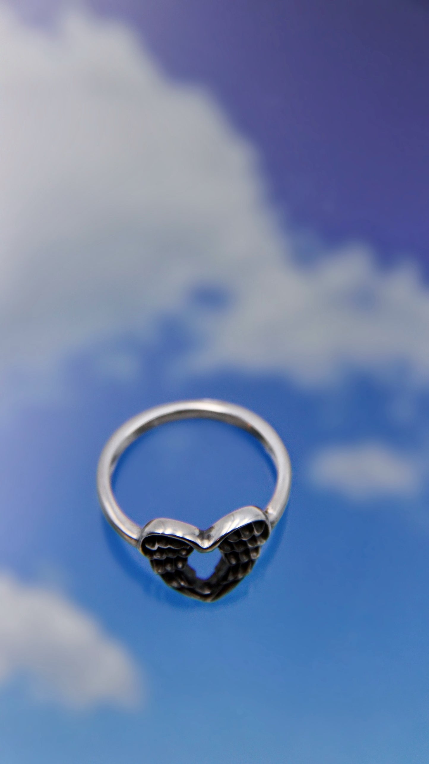 ANGELIC HEART RING
