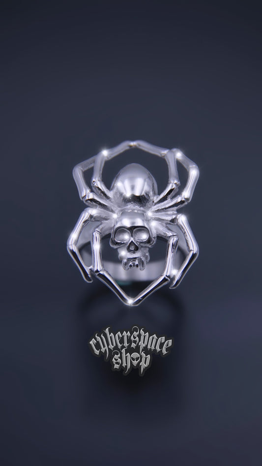 SKULL SPIDER RING