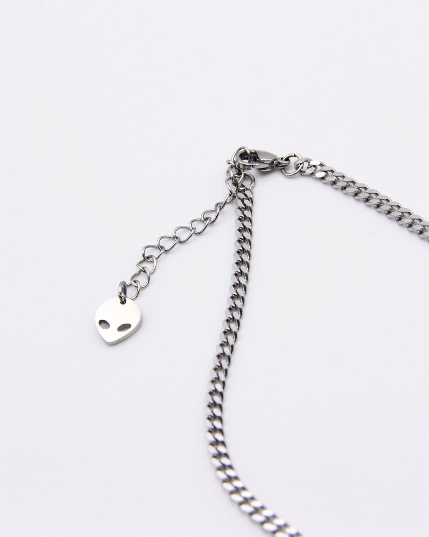 BLUE UP IN FLAMES BUTTERFLY NECKLACE