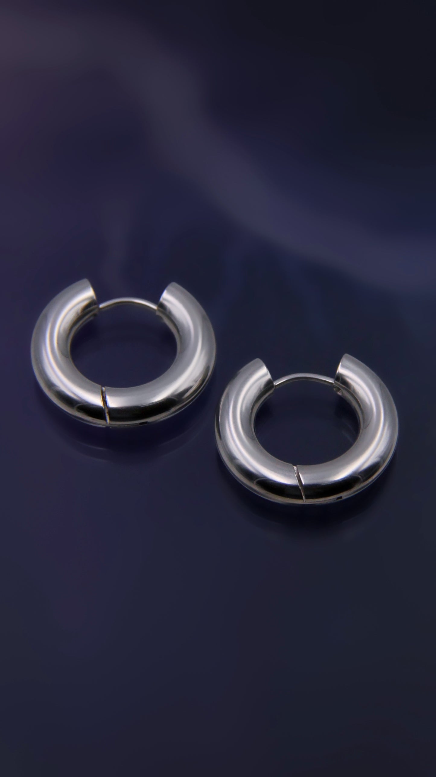 MINI CHUNKY HOOPS