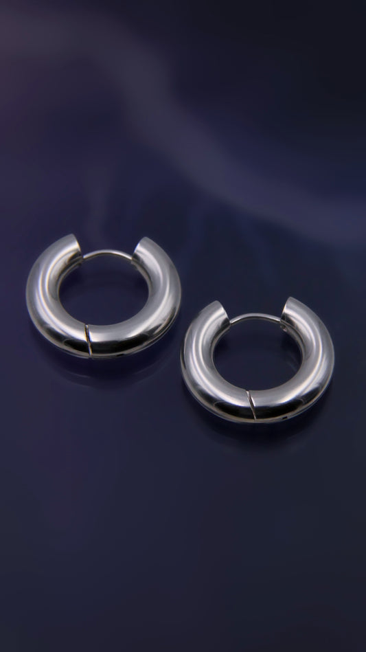 MINI CHUNKY HOOPS
