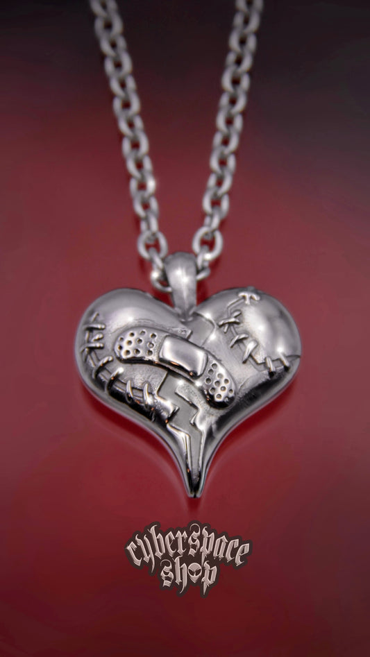 BANDAGED HEART NECKLACE