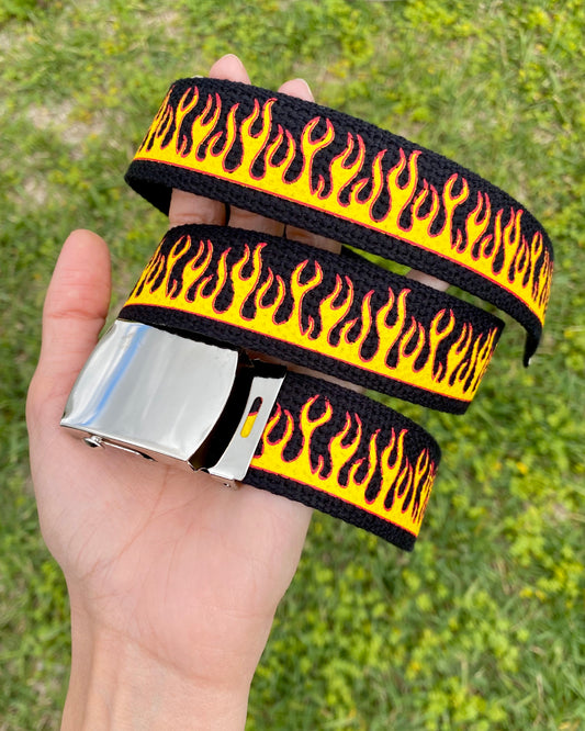 ON FIRE SLIDE BELT