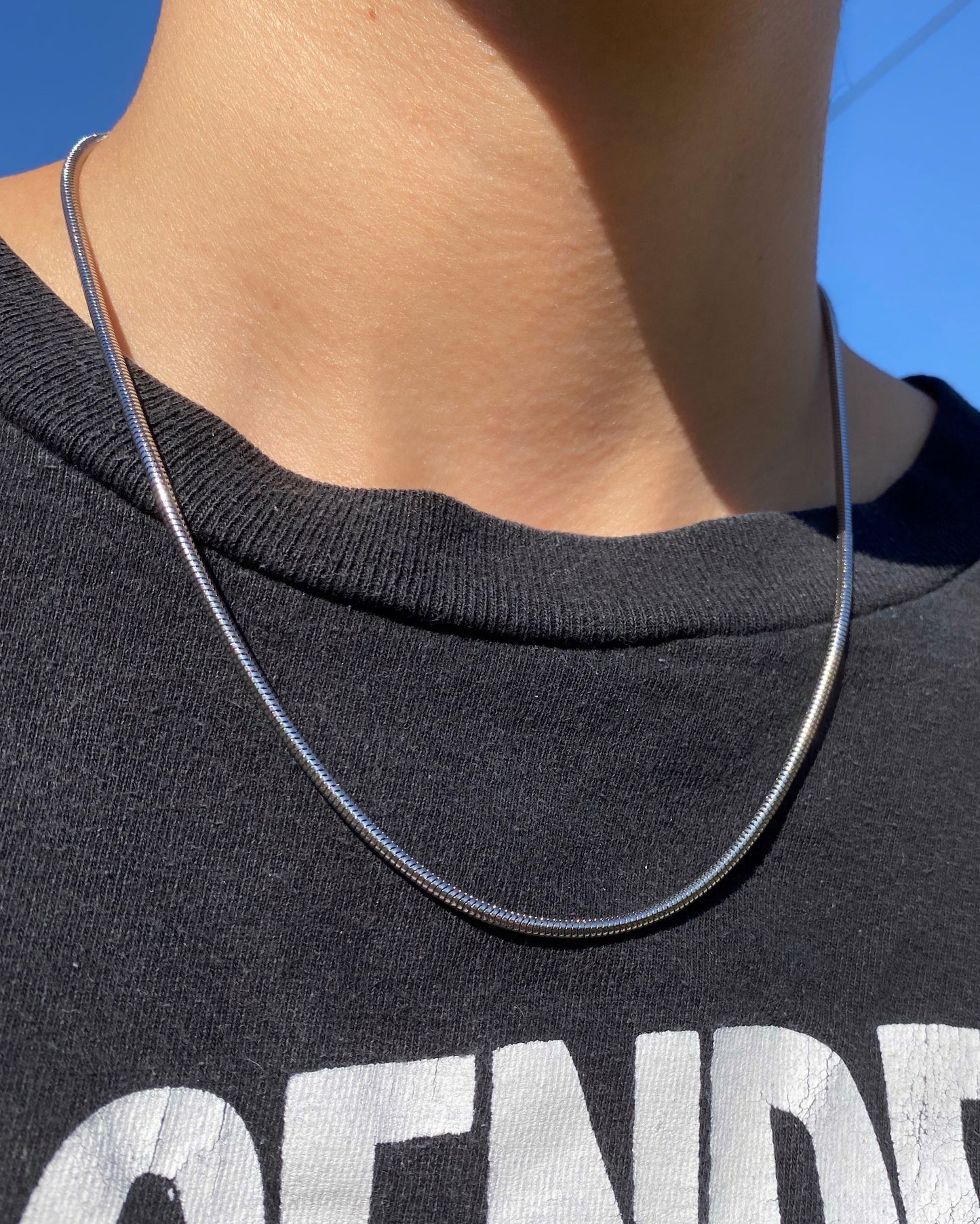 SNAKE CHAIN NECKLACE