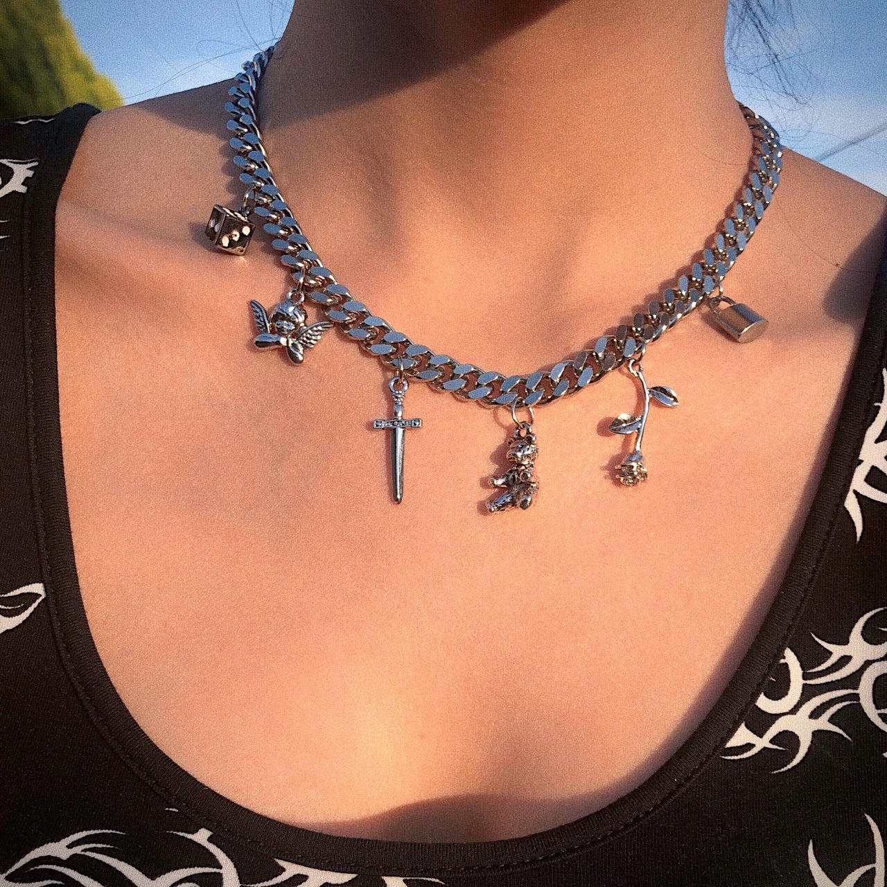 CHARMED OUT NECKLACE