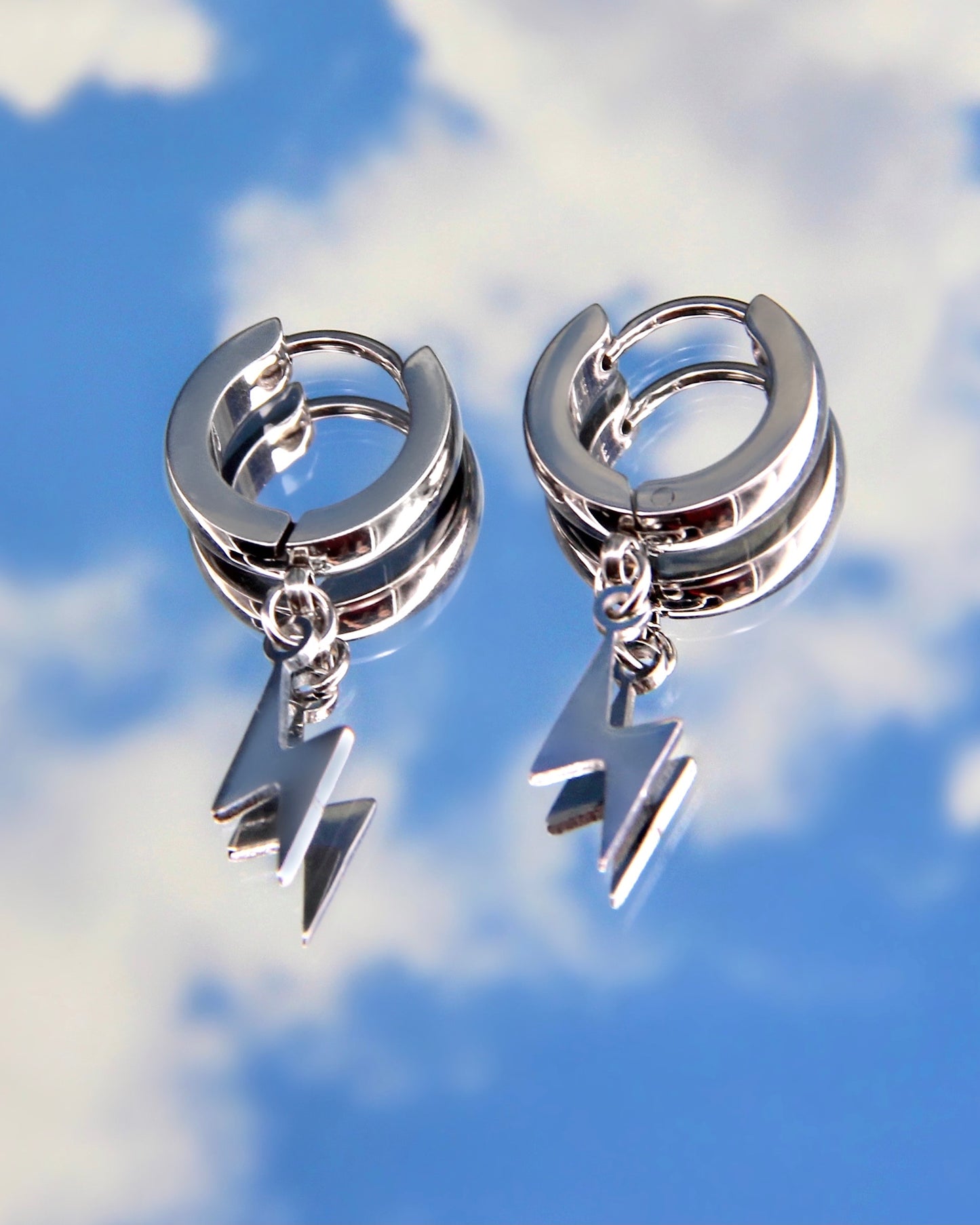 CYBER LIGHTNING EARRINGS