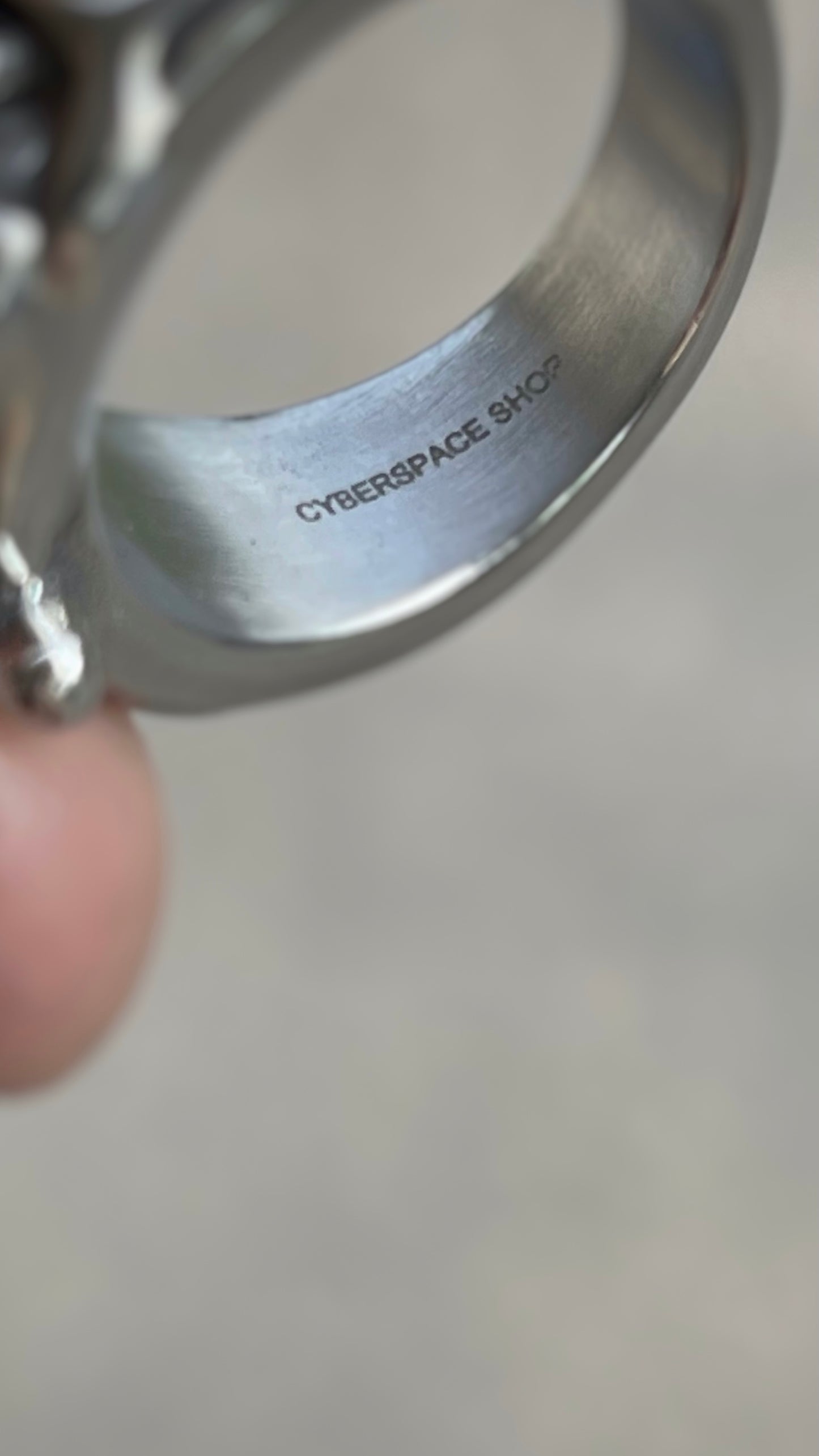 SKULL LAUGH NOW CRY LATER RING