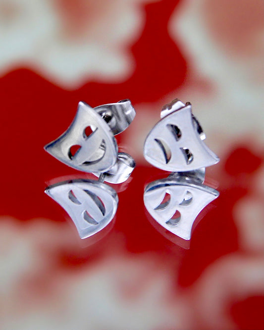 SMILE NOW CRY LATER STUD EARRINGS