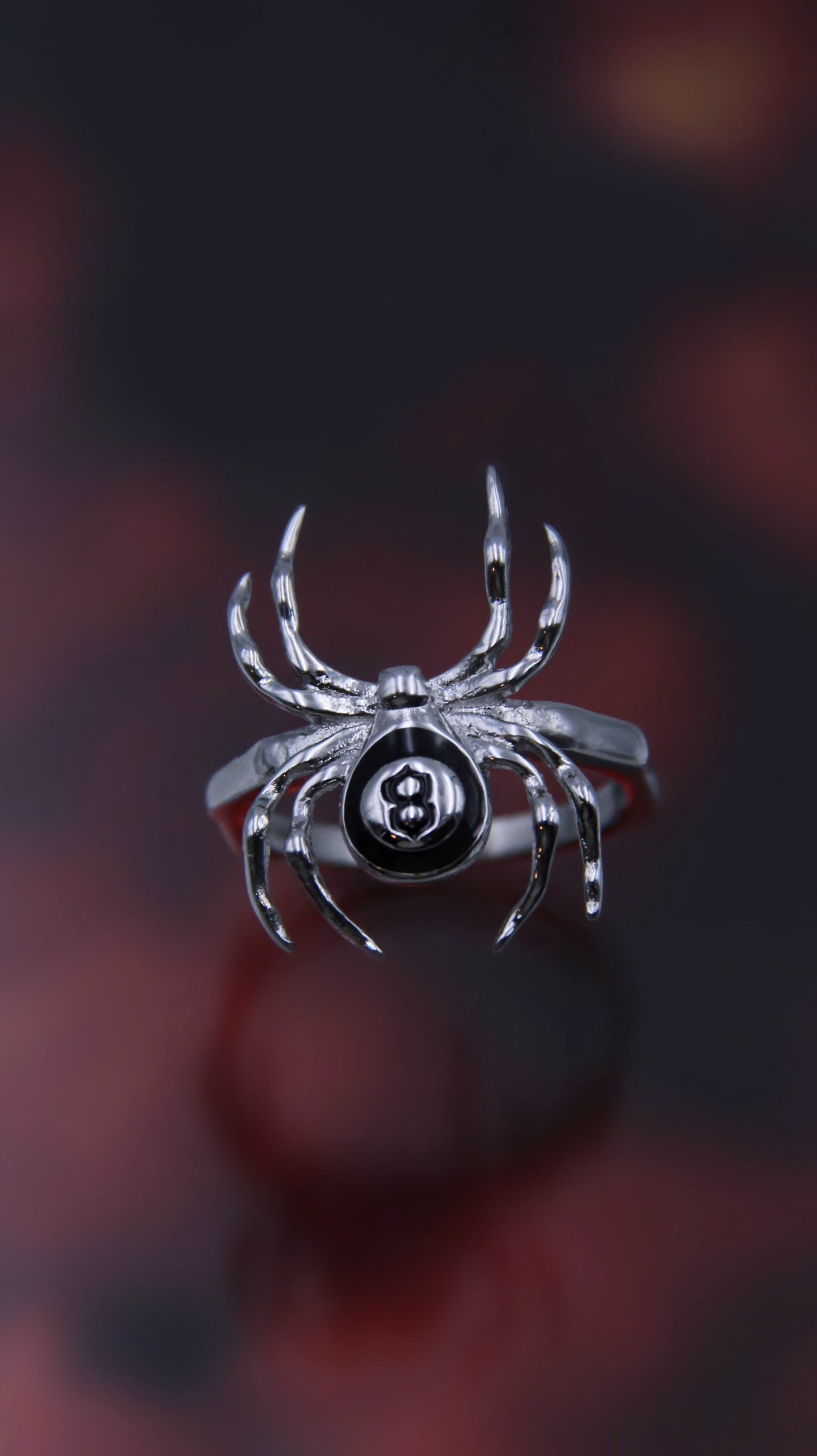WICKED 8 SPIDER RING