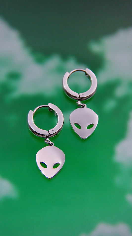 CYBER ALIEN EARRINGS