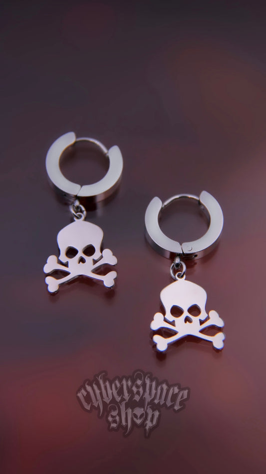 SKULL & CROSSBONES EARRINGS