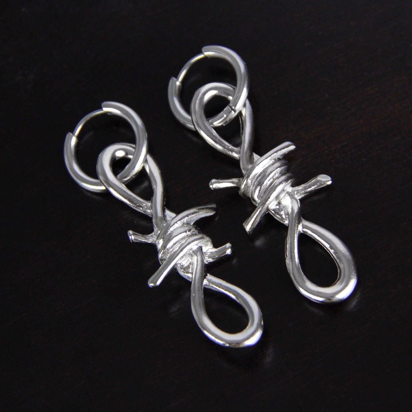 BARBED WIRE EARRINGS
