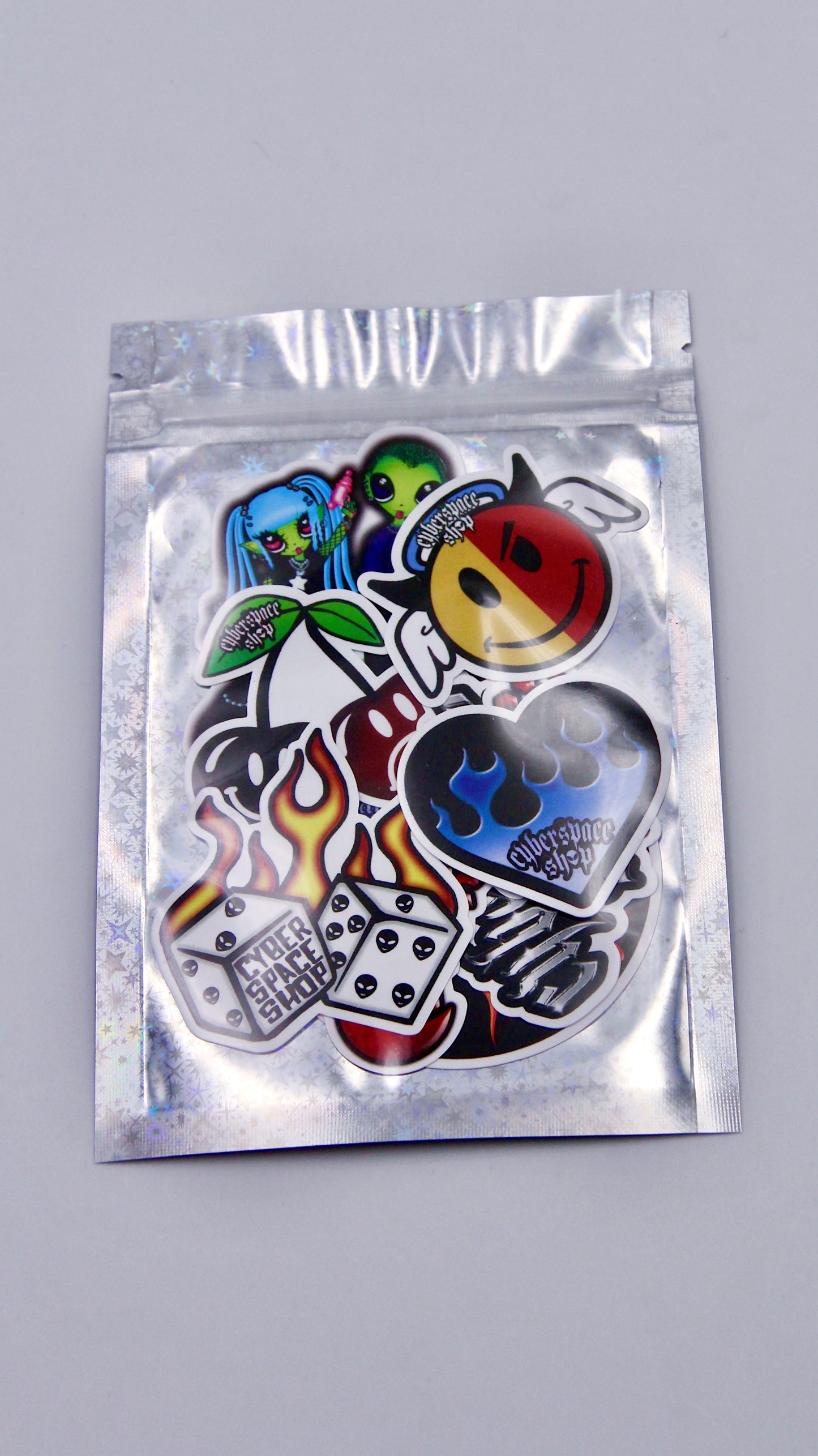 CYBERSPACE SHOP STICKER PACK