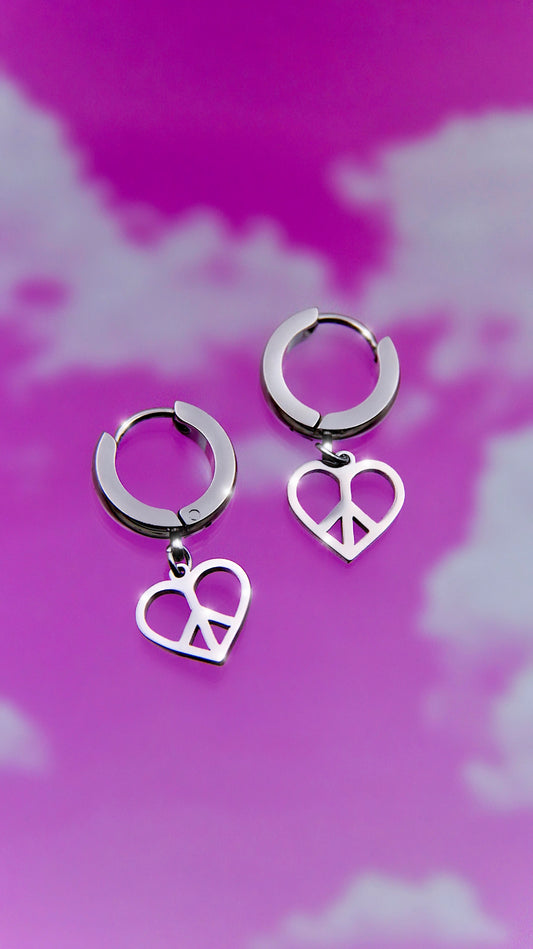 PEACEFUL HEART EARRINGS