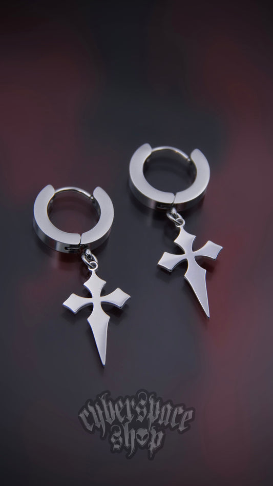 ETERNAL CROSS EARRINGS MO