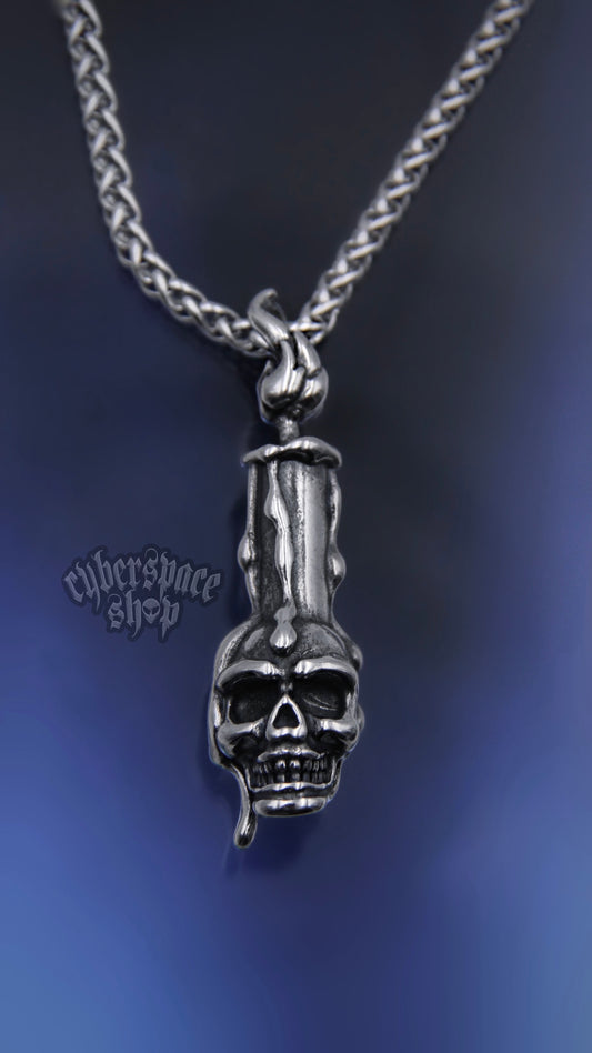 SKULL CANDLE NECKLACE