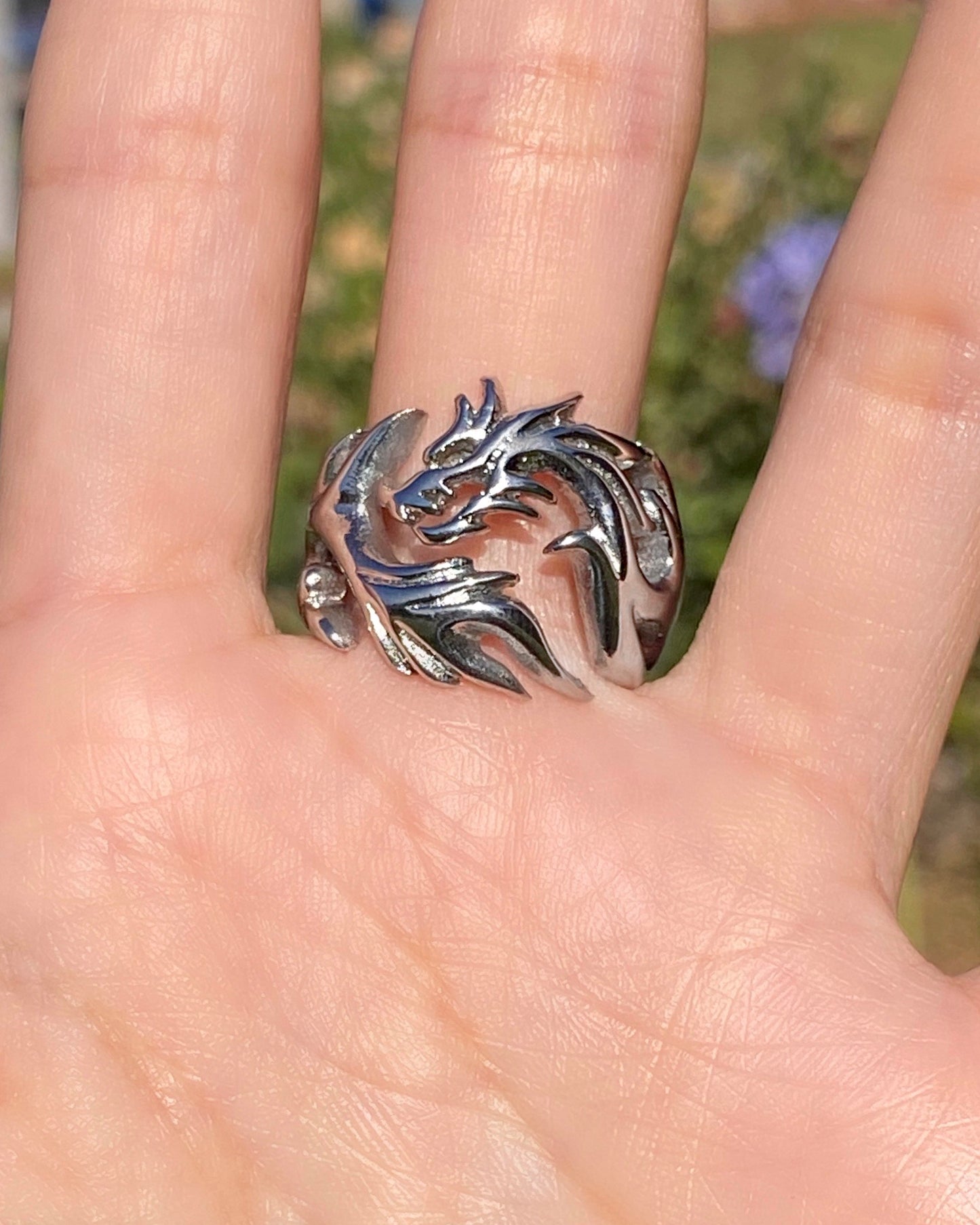 Y2K DRAGON RING